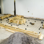 B-852 During Slab new restroom